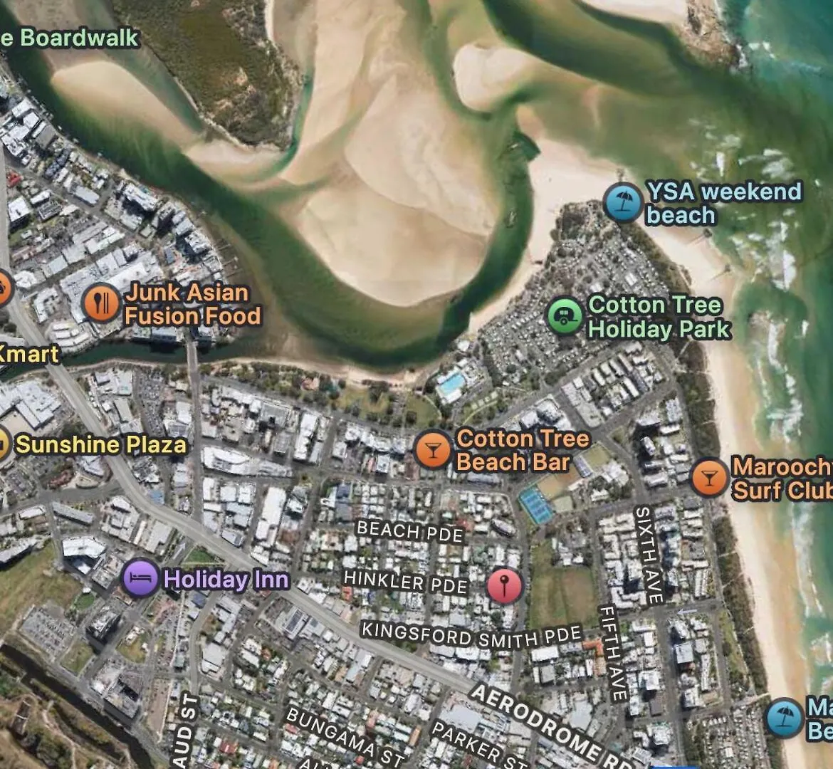Heart Of Cotton Tree- Walk To Beach & River Maroochydore 0*,