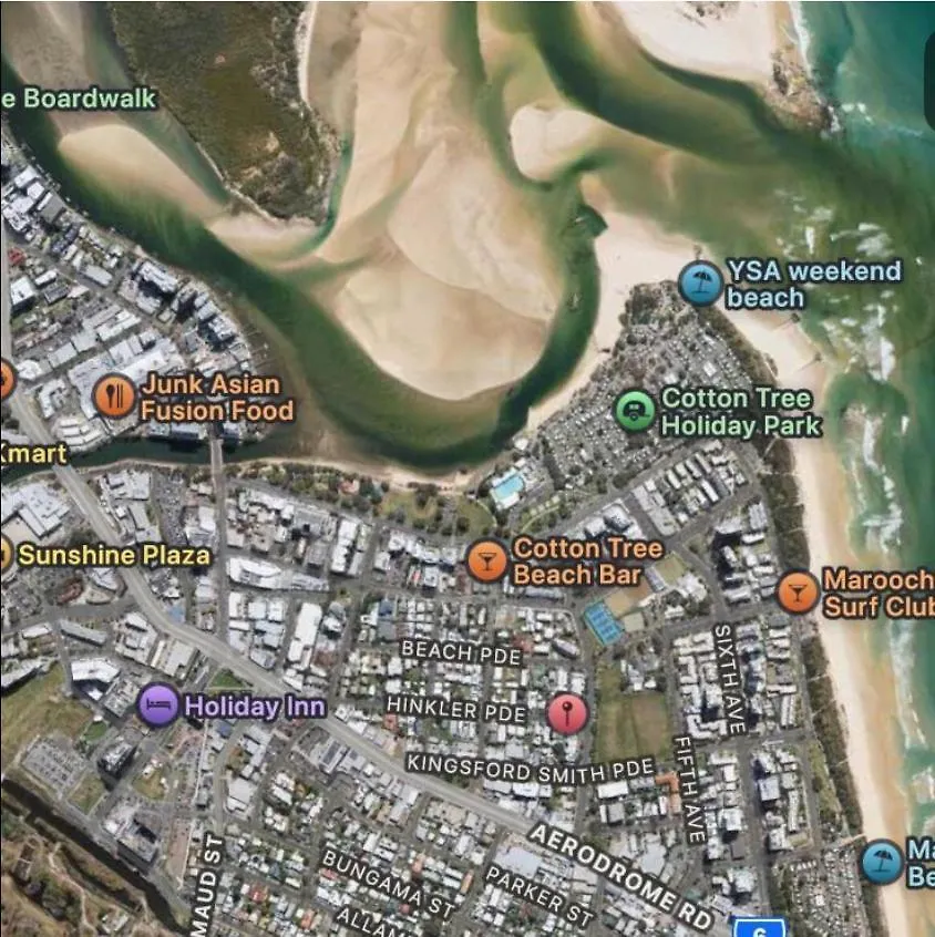 Heart Of Cotton Tree- Walk To Beach & River Maroochydore Australia